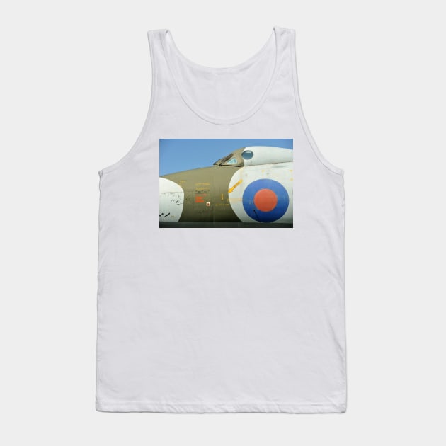 Vulcan Bomber Cockpit Tank Top by richflintphoto